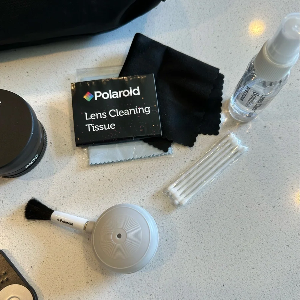 Polaroid Digital camera starter kit, filters, filter adapters, flash kit, etc.